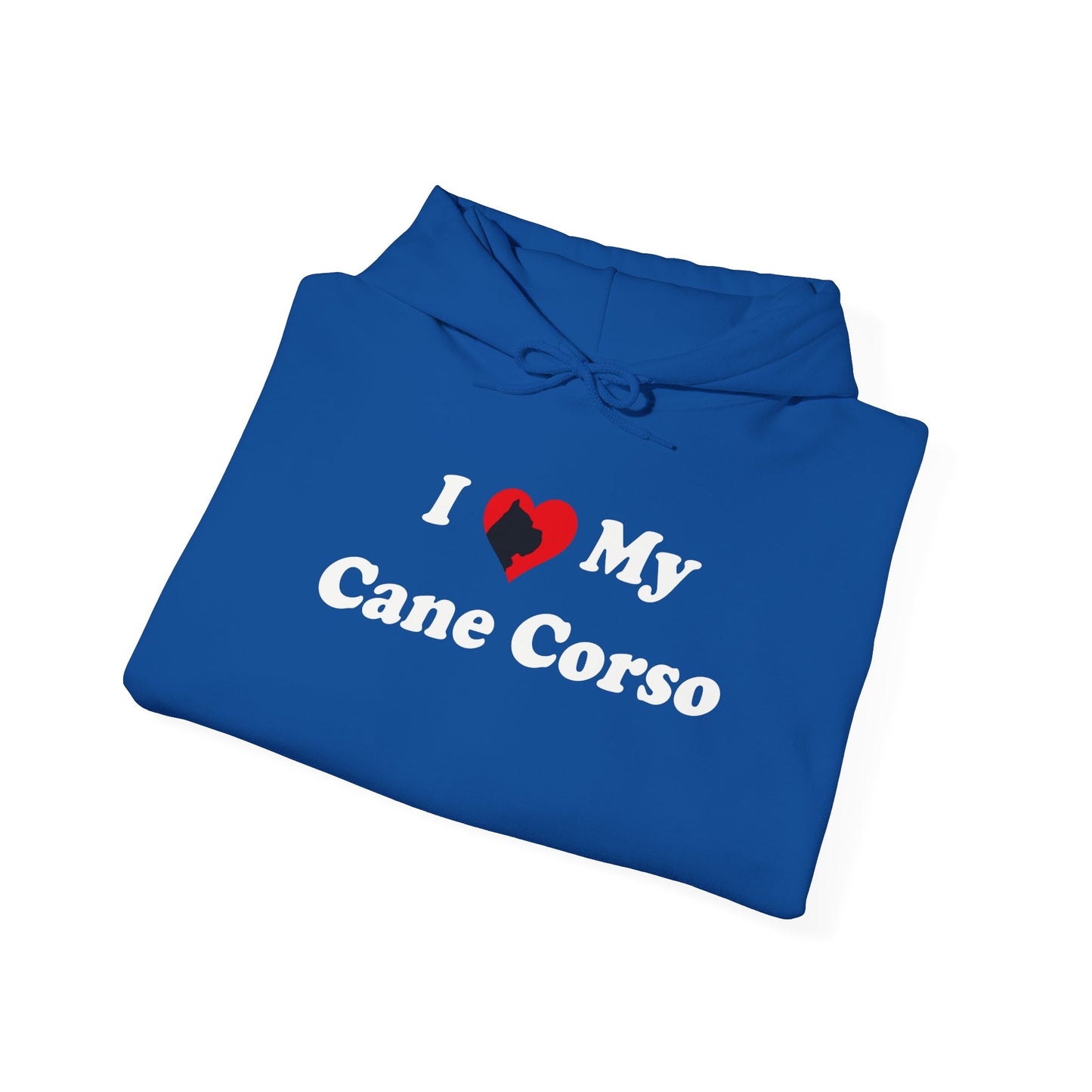 I ❤️ My Cane Corso – Unisex Heavy Blend™ Hooded Sweatshirt