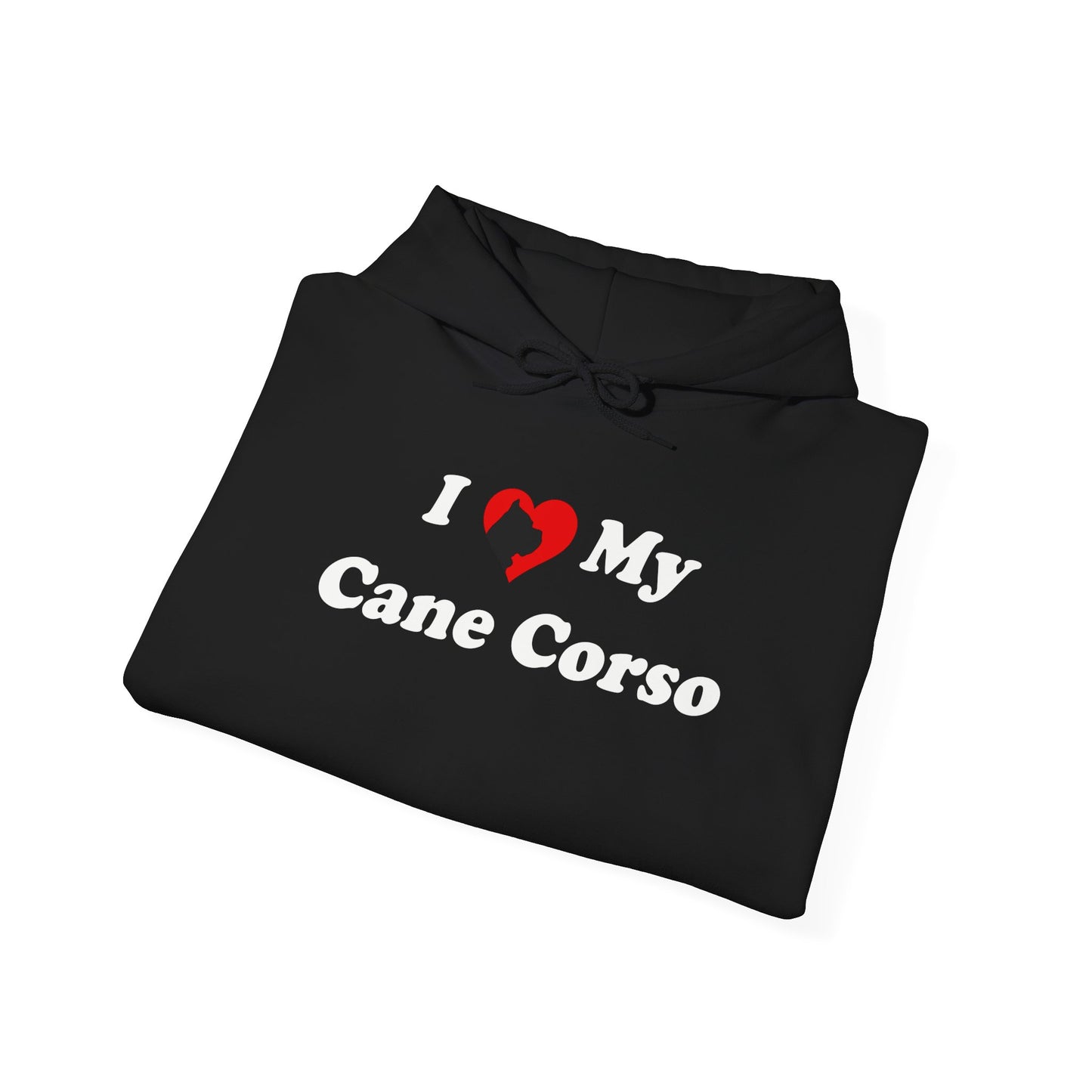 I ❤️ My Cane Corso – Unisex Heavy Blend™ Hooded Sweatshirt