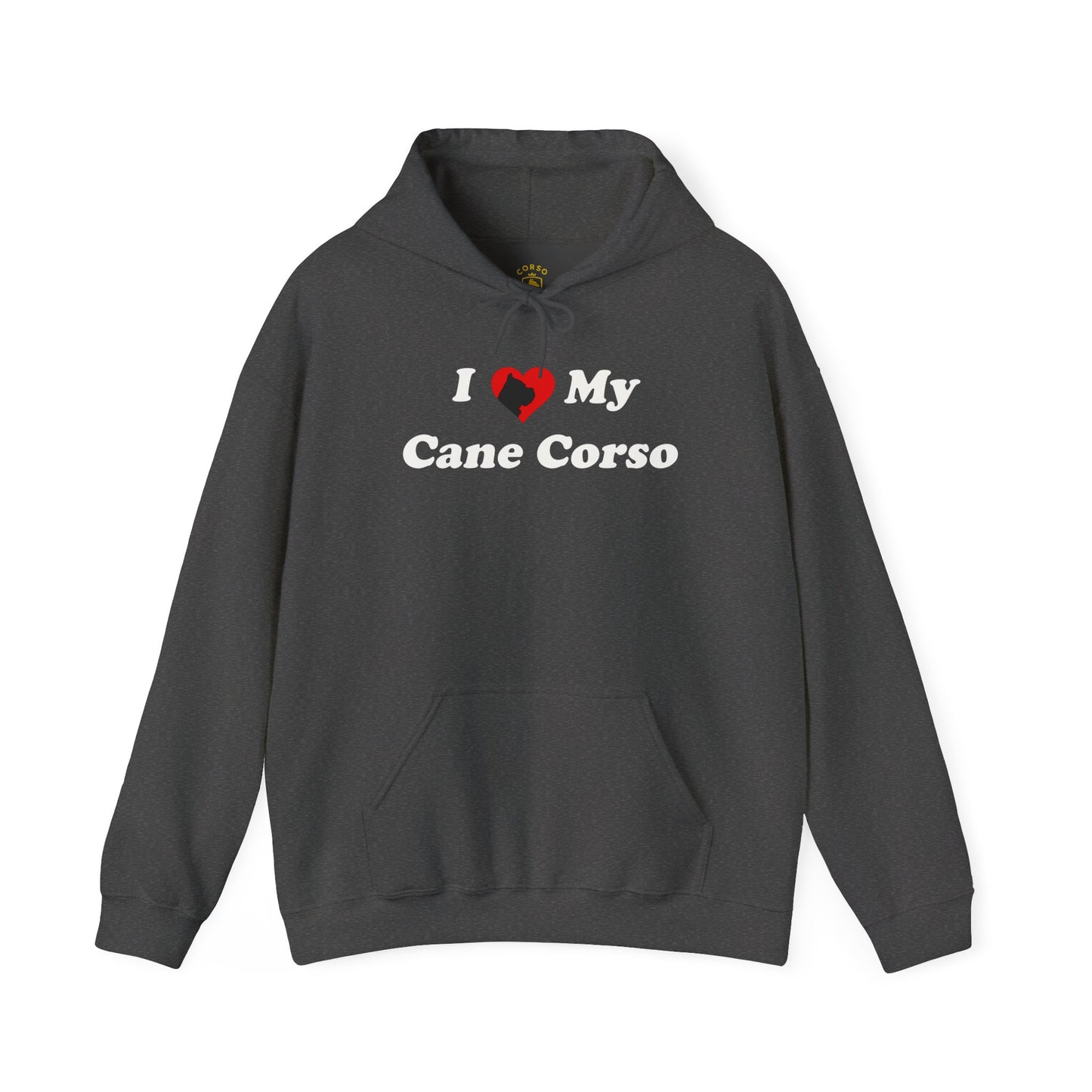 I ❤️ My Cane Corso – Unisex Heavy Blend™ Hooded Sweatshirt