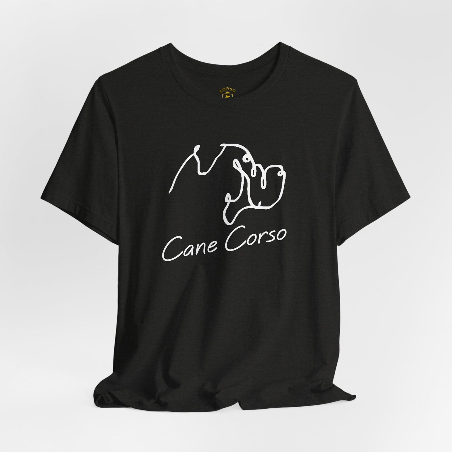 Cane Corso Line Art T-Shirt  Minimalist Cane Corso Tee