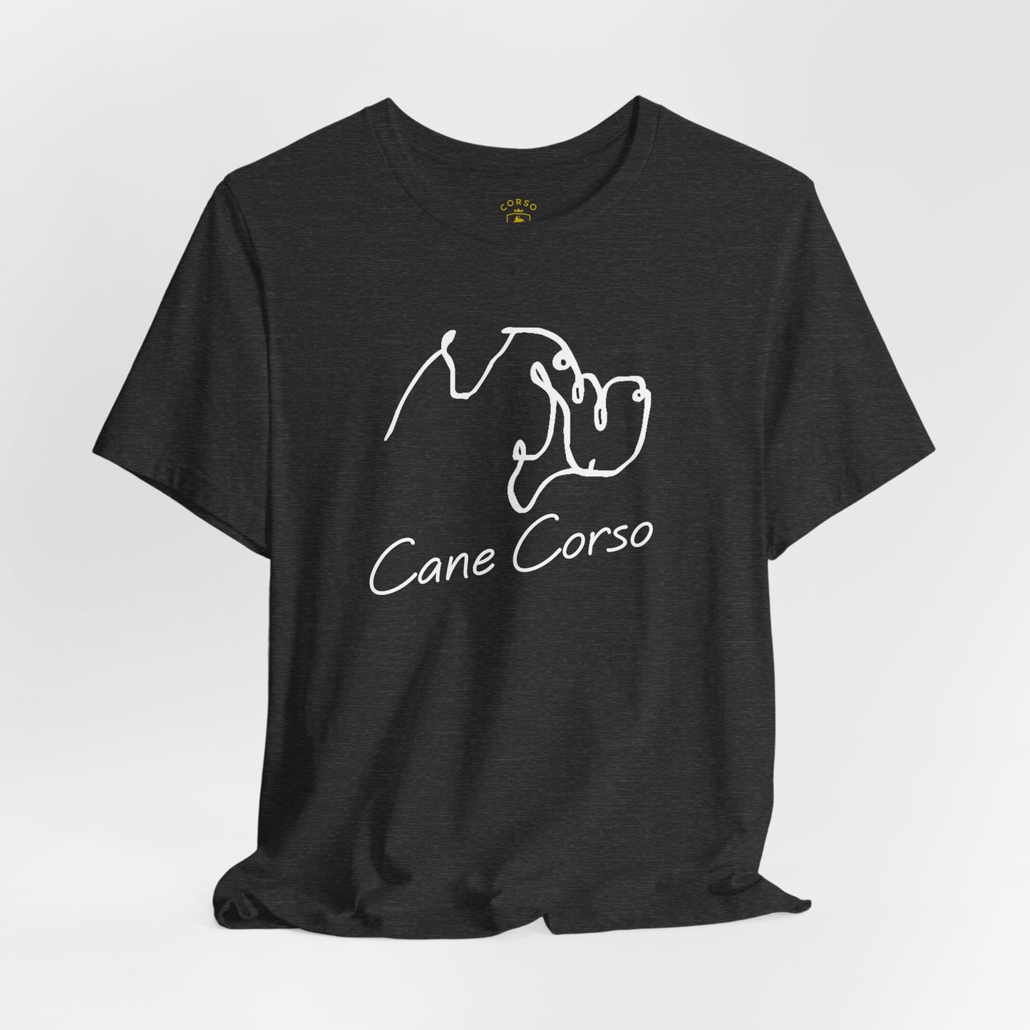 Cane Corso Line Art T-Shirt  Minimalist Cane Corso Tee