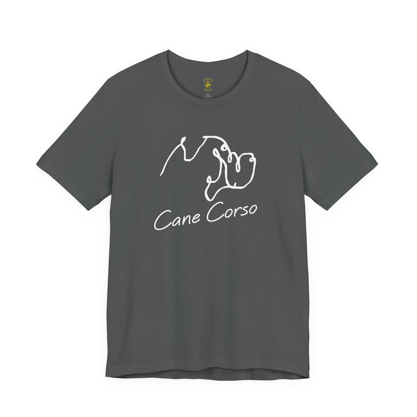 Cane Corso Line Art T-Shirt  Minimalist Cane Corso Tee