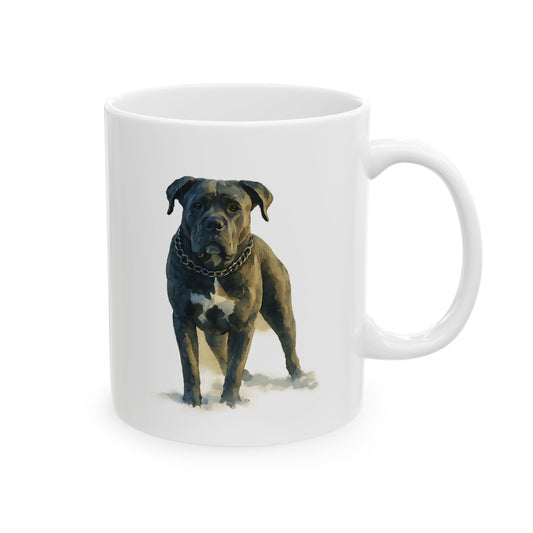 Personalized Ceramic Mug with your Cane Corso, (11oz, 15oz)