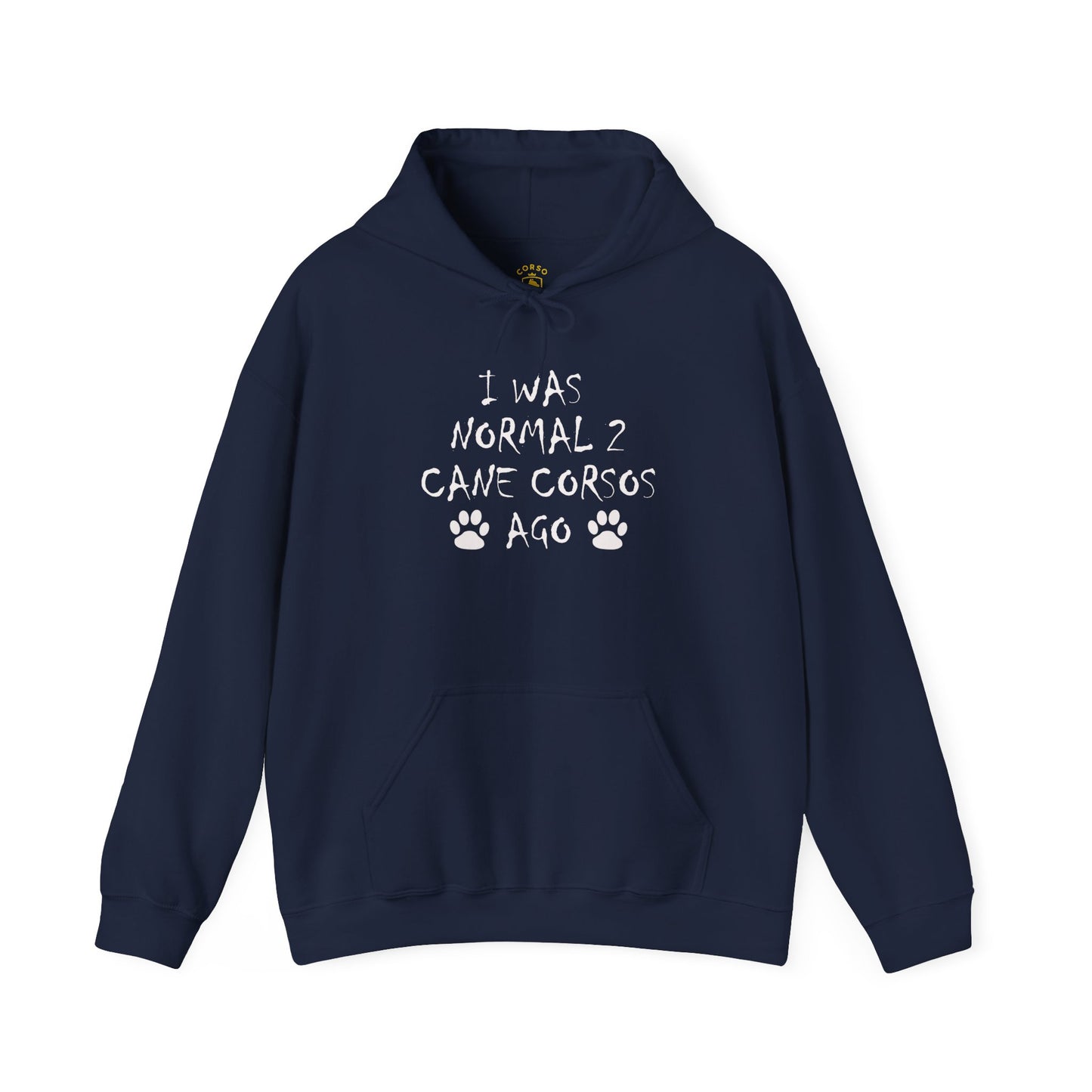 I Was Normal 2 Cane Corsos Ago – Unisex Heavy Blend™ Hooded Sweatshirt