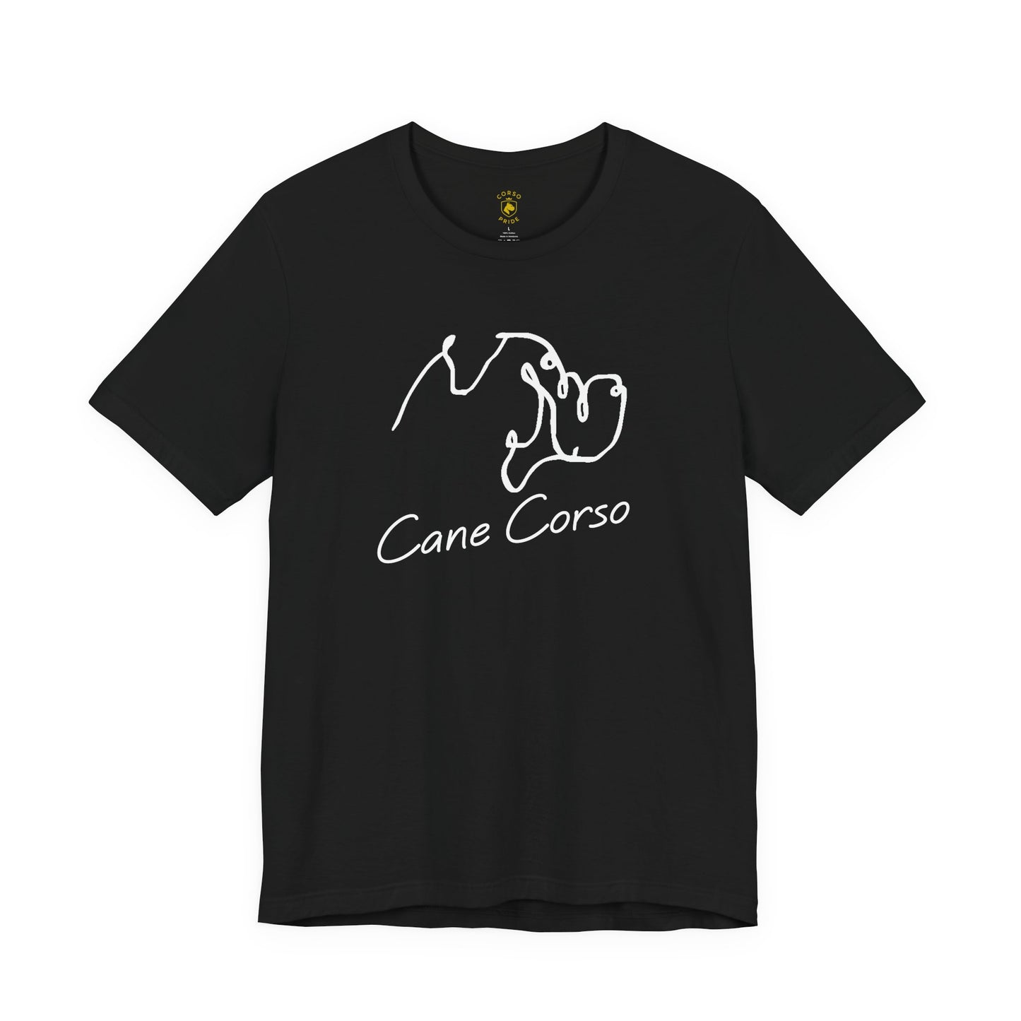 Cane Corso Line Art T-Shirt  Minimalist Cane Corso Tee