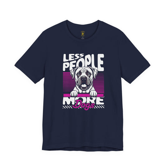 Less People More Dogs Cane Corso Lover Breed Pride T-Shirt