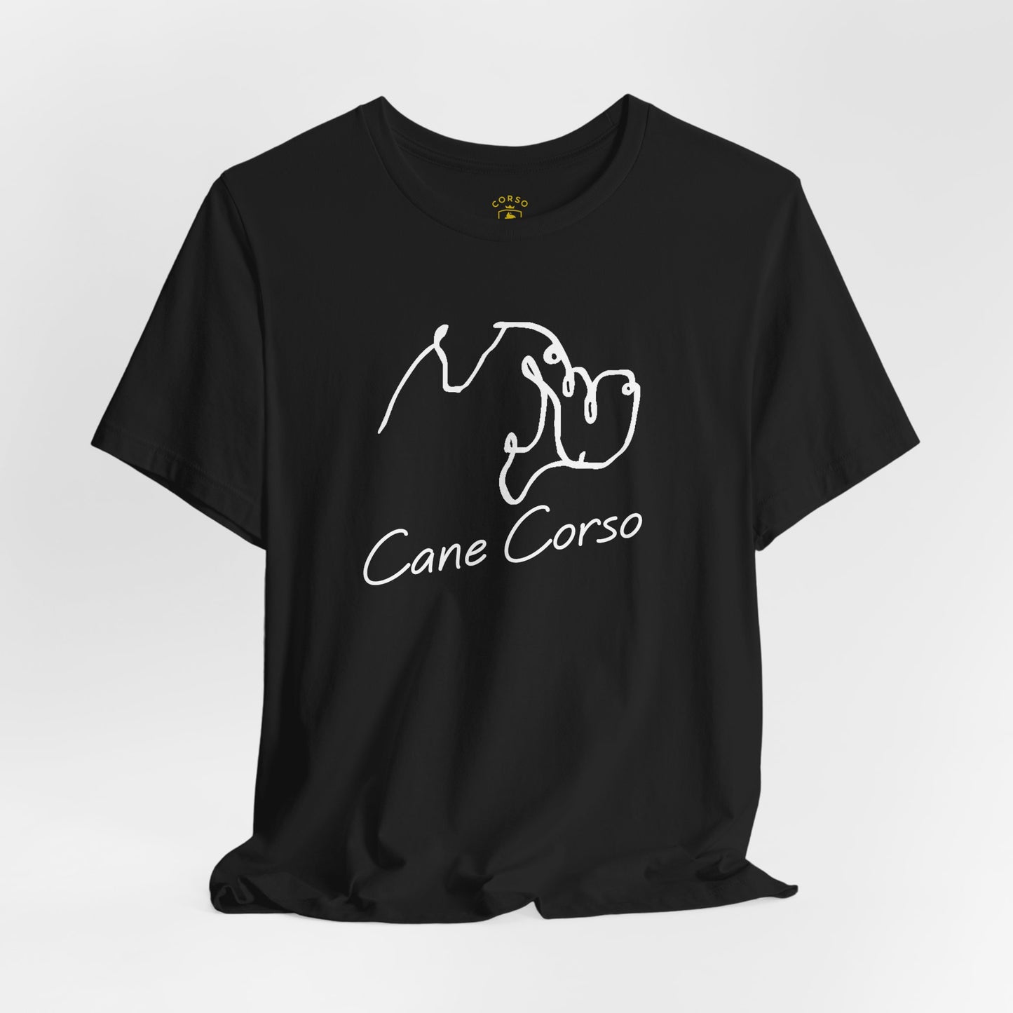 Cane Corso Line Art T-Shirt  Minimalist Cane Corso Tee