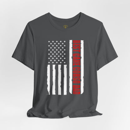 Best Cane Corso Dad – USA Flag T-Shirt
