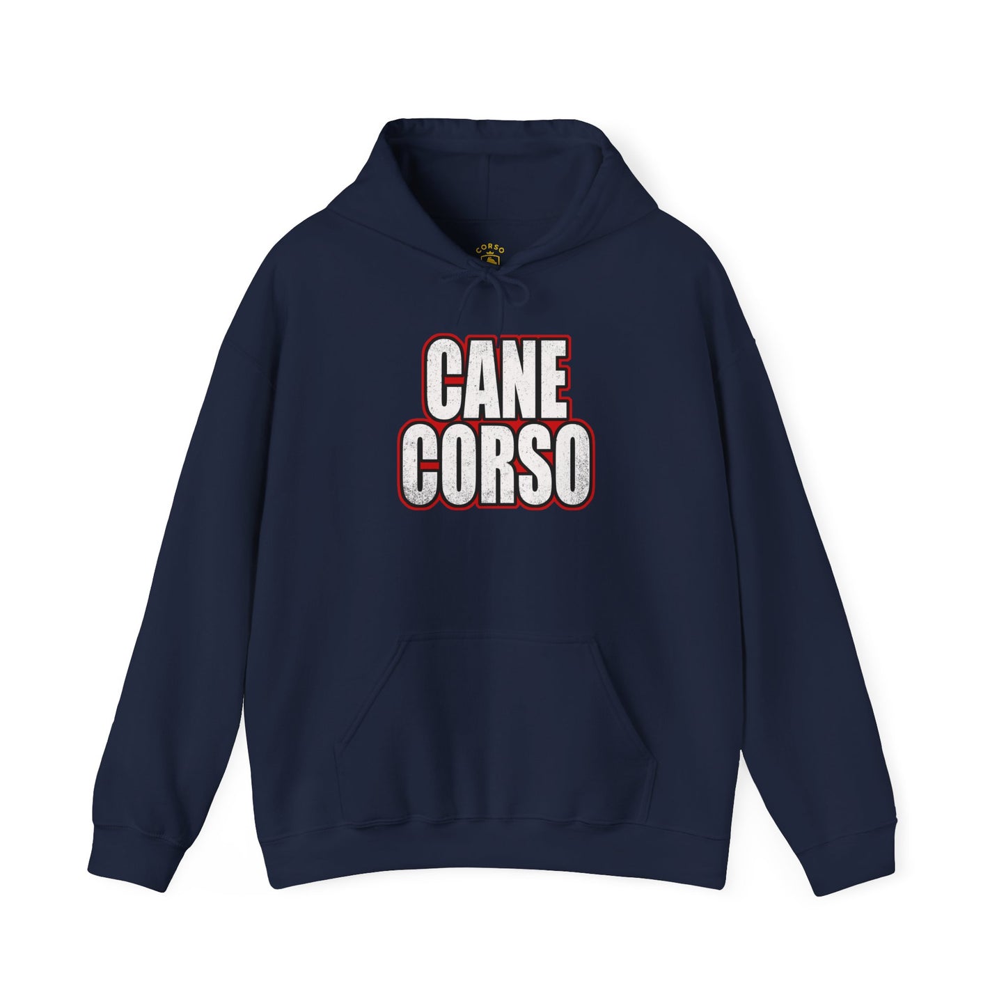 Cane Corso Bold Distressed Hoodie
