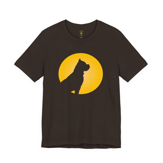 Cane Corso Sunset Silhouette T-Shirt
