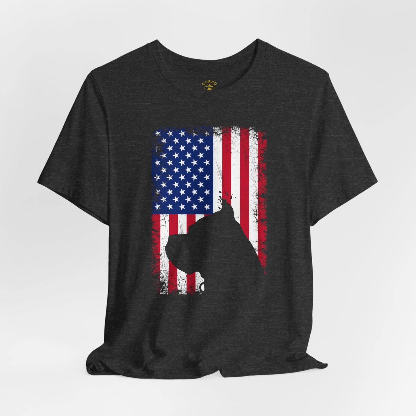 Cane Corso American Flag T-Shirt