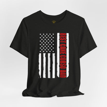 Best Cane Corso Dad – USA Flag T-Shirt