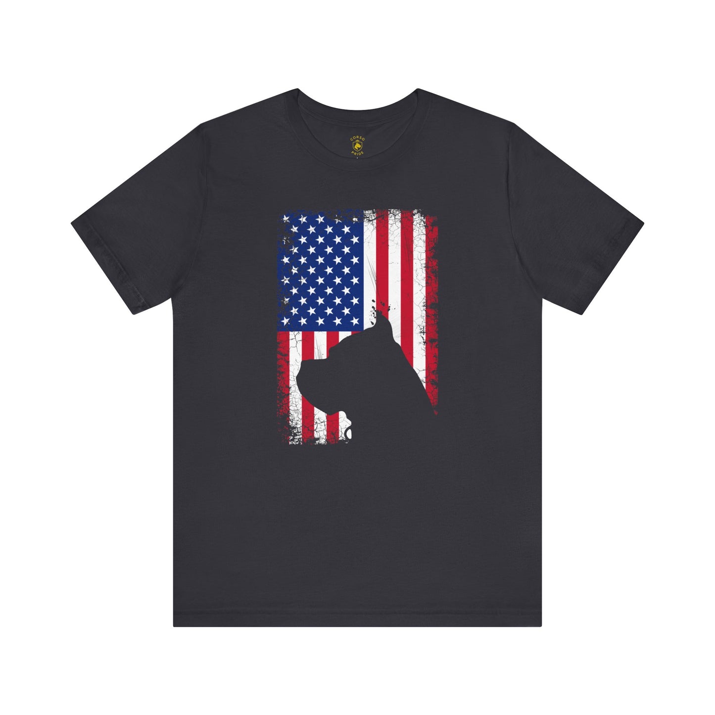 Cane Corso American Flag T-Shirt