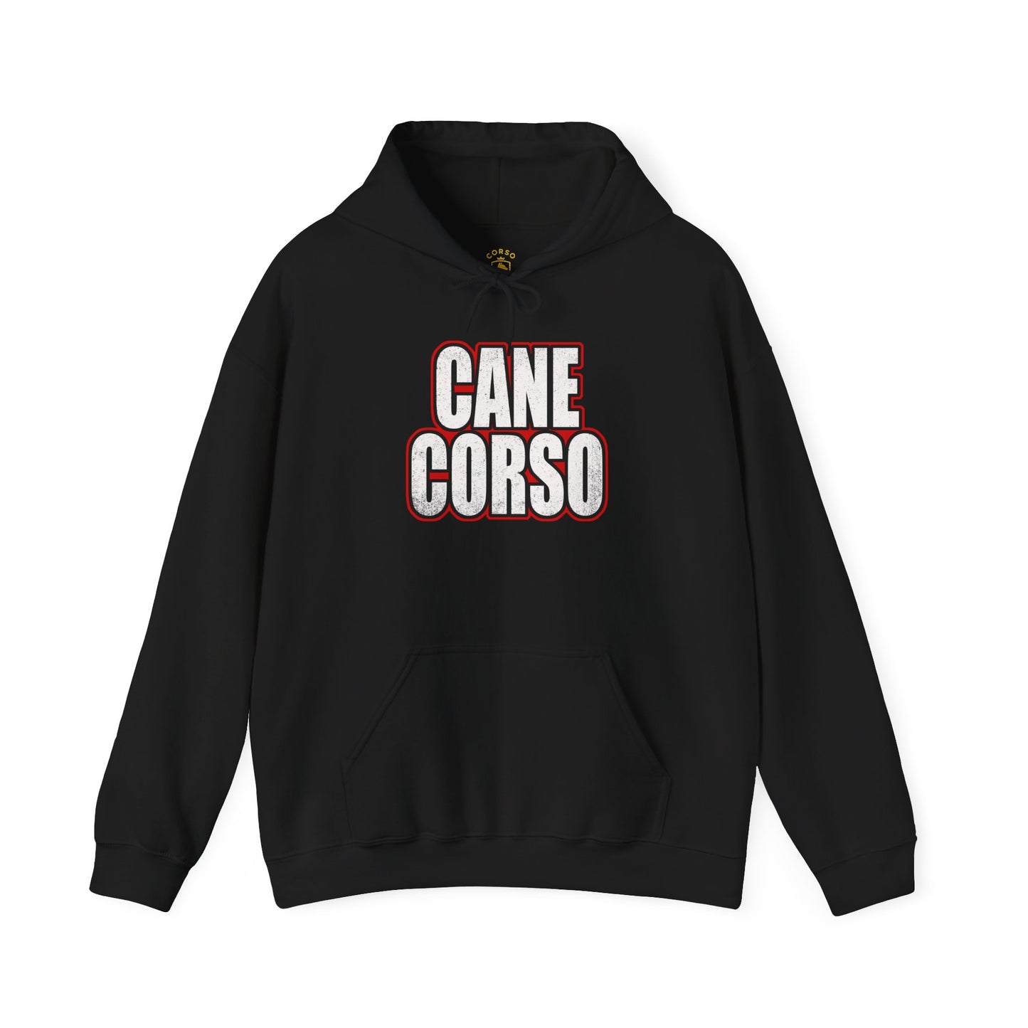 Cane Corso Bold Distressed Hoodie