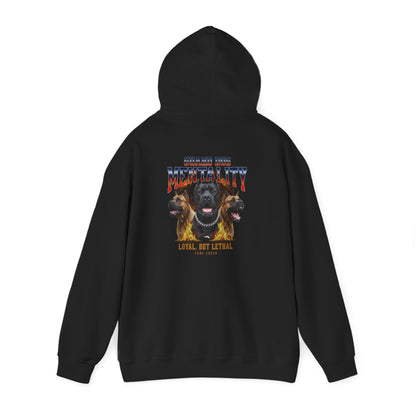 Cane Corso Guard Dog Mentality Fire Design Hoodie Sweatshirt