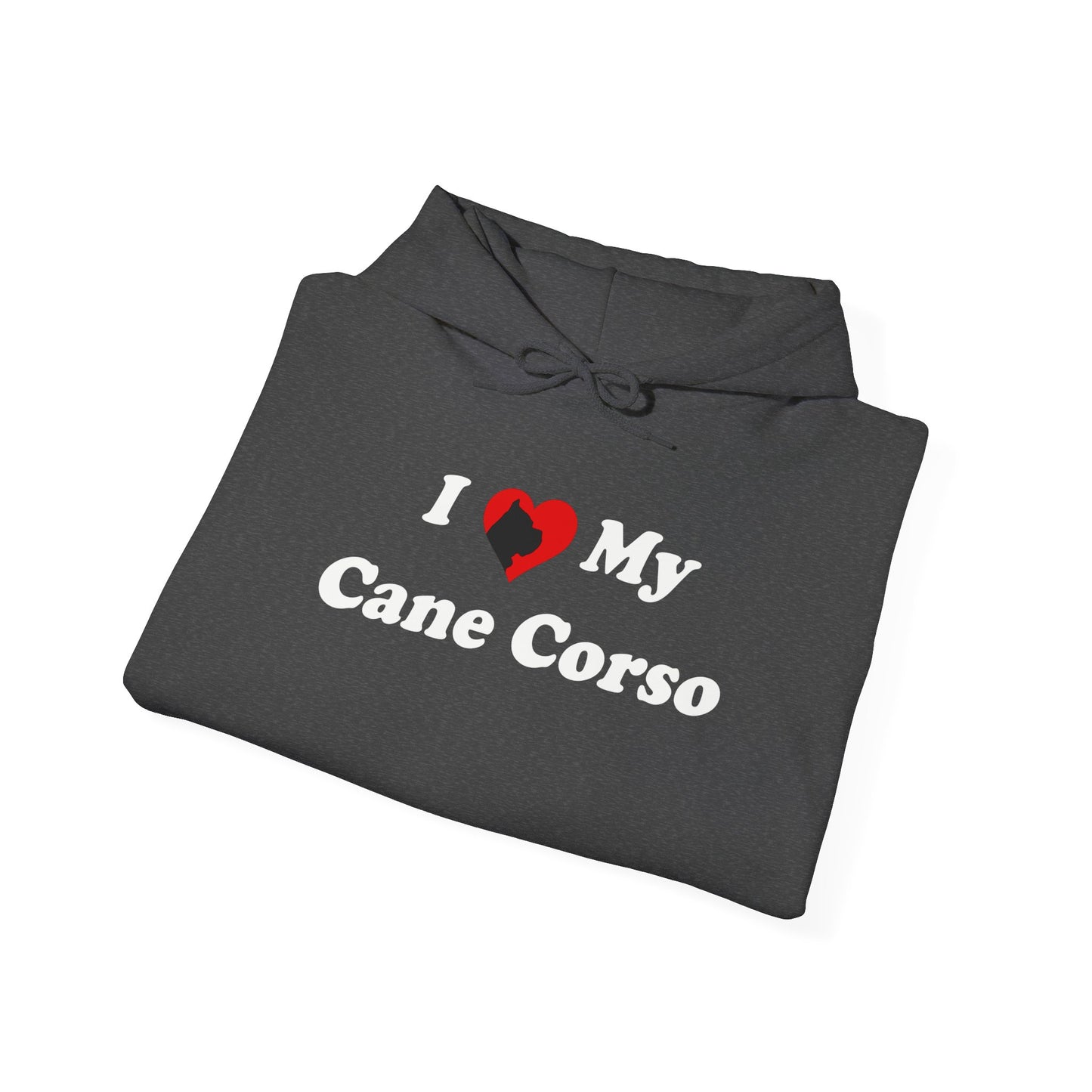 I ❤️ My Cane Corso – Unisex Heavy Blend™ Hooded Sweatshirt
