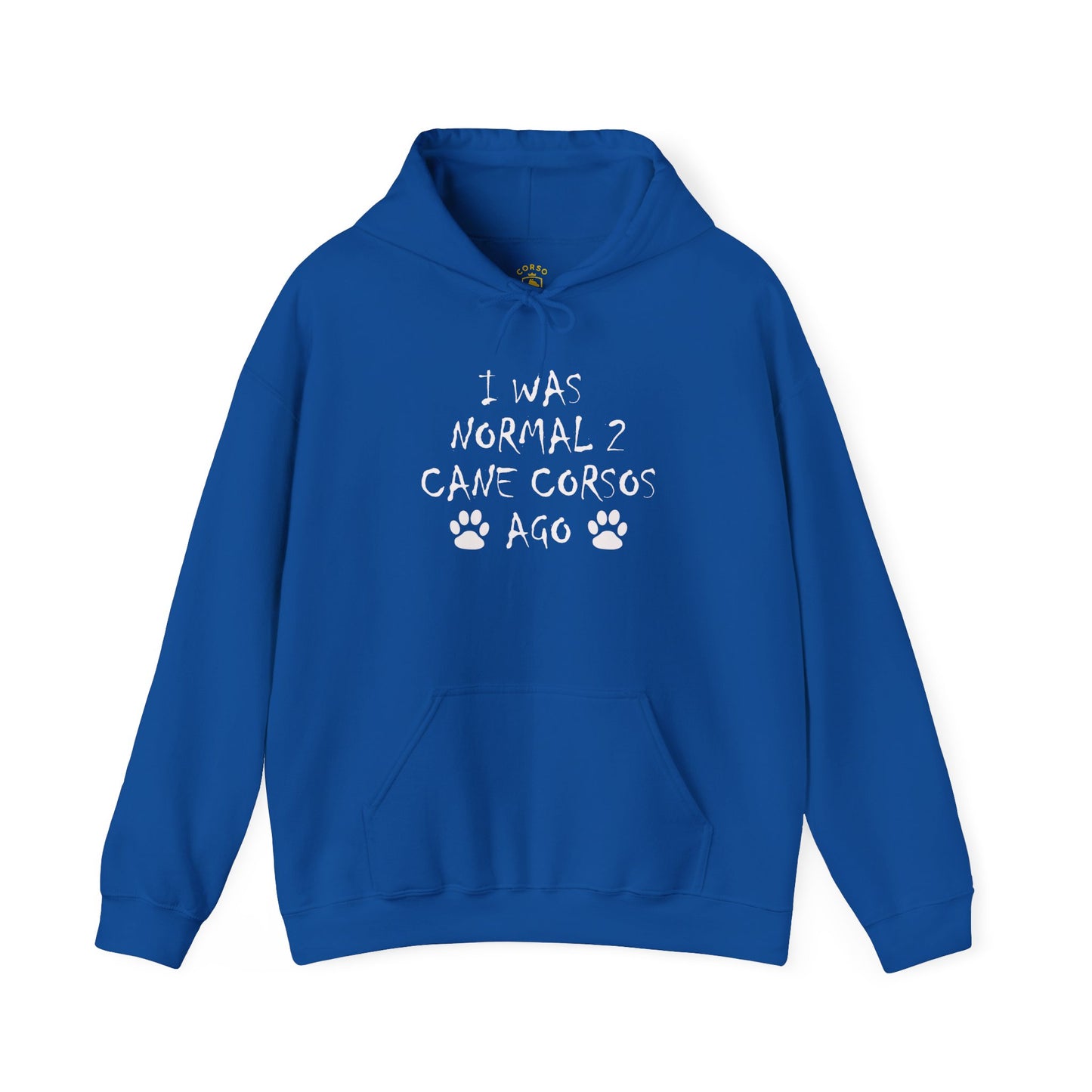 I Was Normal 2 Cane Corsos Ago – Unisex Heavy Blend™ Hooded Sweatshirt