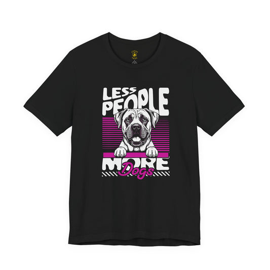 Less People More Dogs Cane Corso Lover Breed Pride T-Shirt