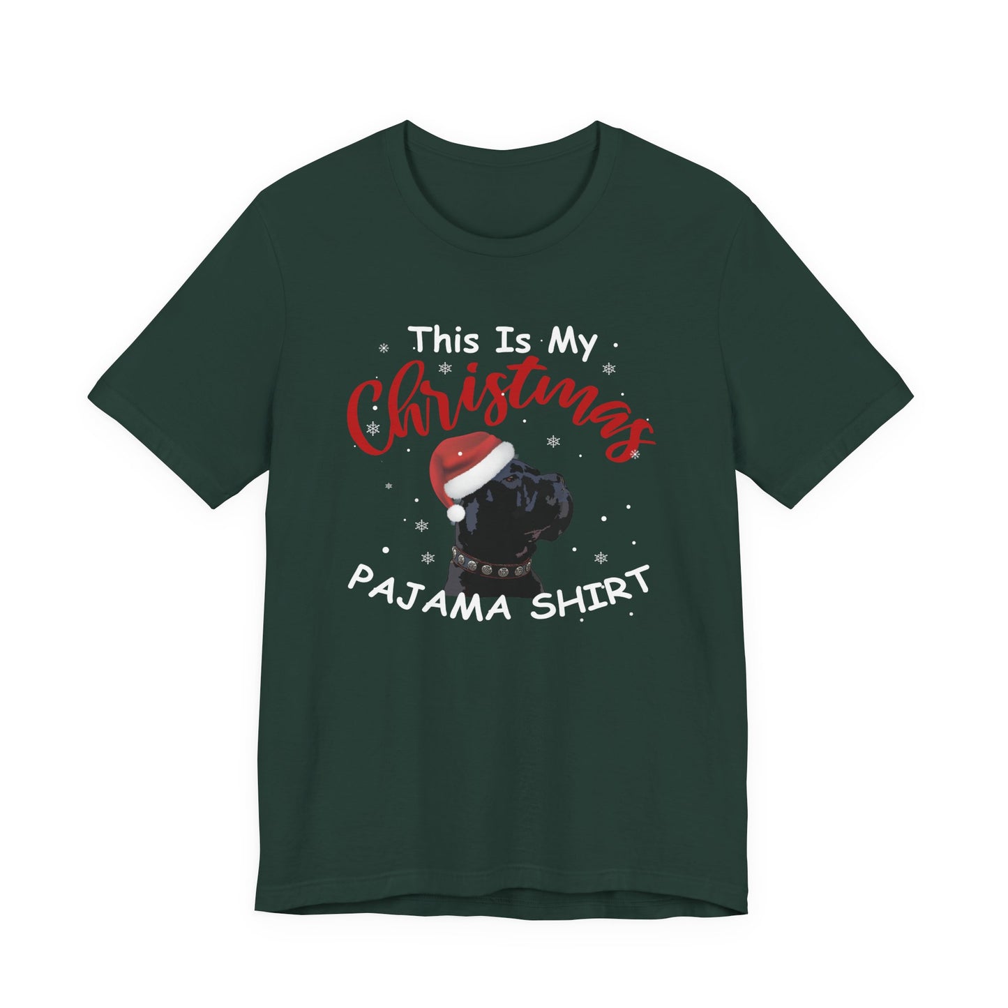 This Is My Christmas Pajama Shirt Cane Corso Funny Holiday
