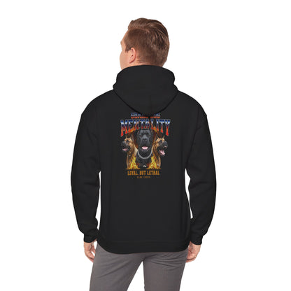Cane Corso Guard Dog Mentality Fire Design Hoodie Sweatshirt