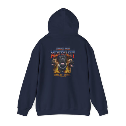Cane Corso Guard Dog Mentality Fire Design Hoodie Sweatshirt
