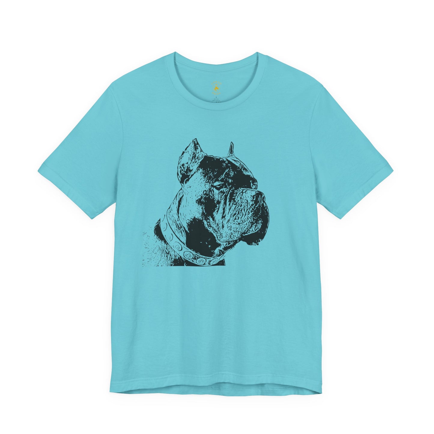 Minimal Cane Corso Black-on-Black Tee